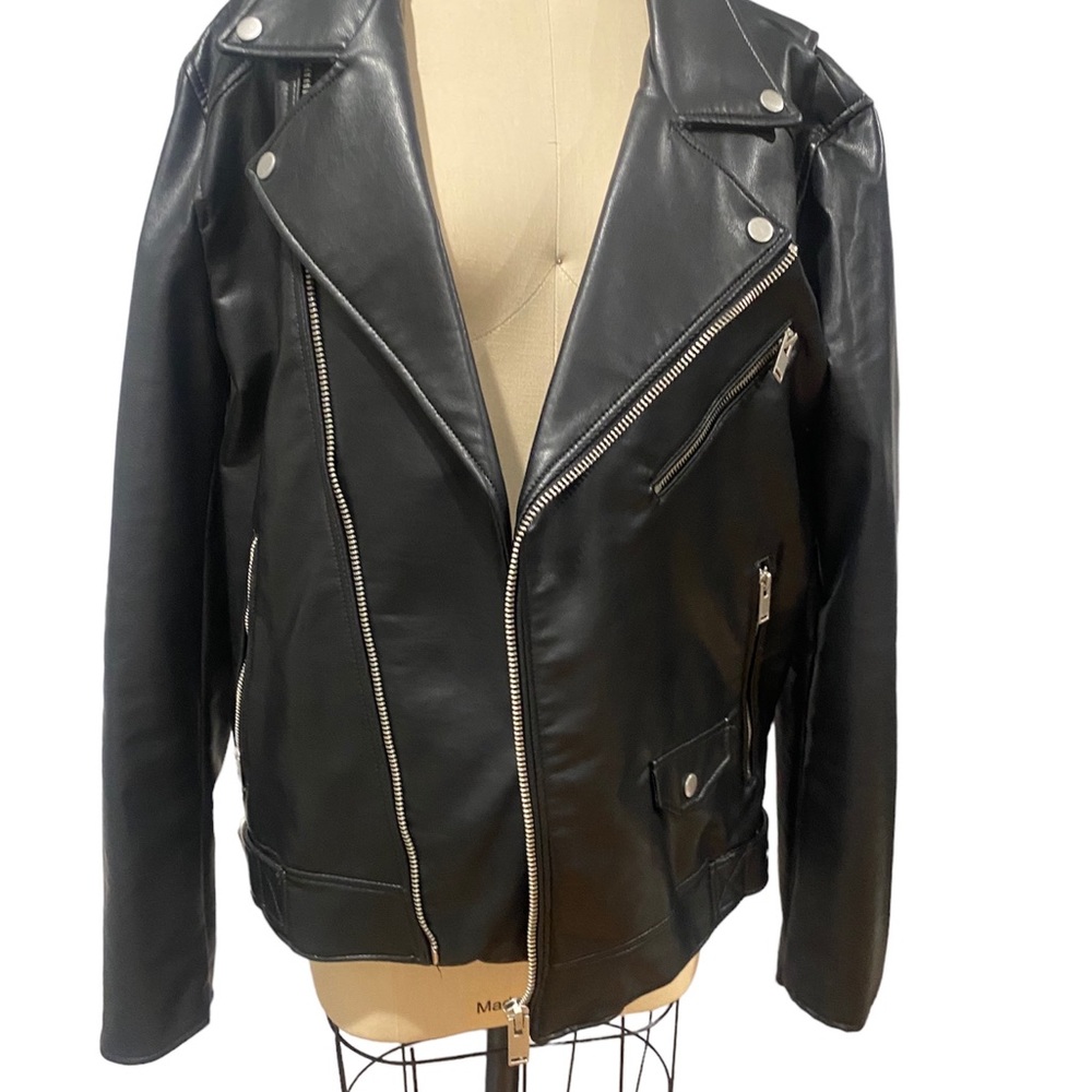 Zara leather jacket